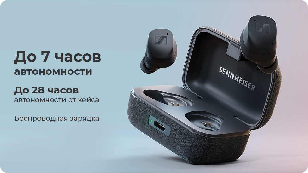 Беспроводные наушники Sennheiser Momentum True Wireless 3 графит