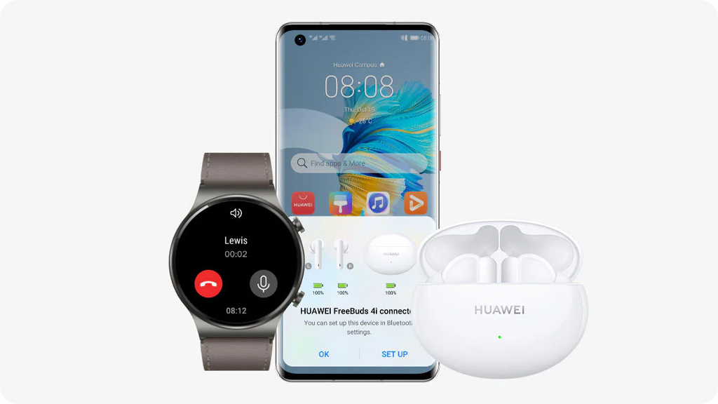 Беспроводные наушники Huawei FreeBuds 4i Белые