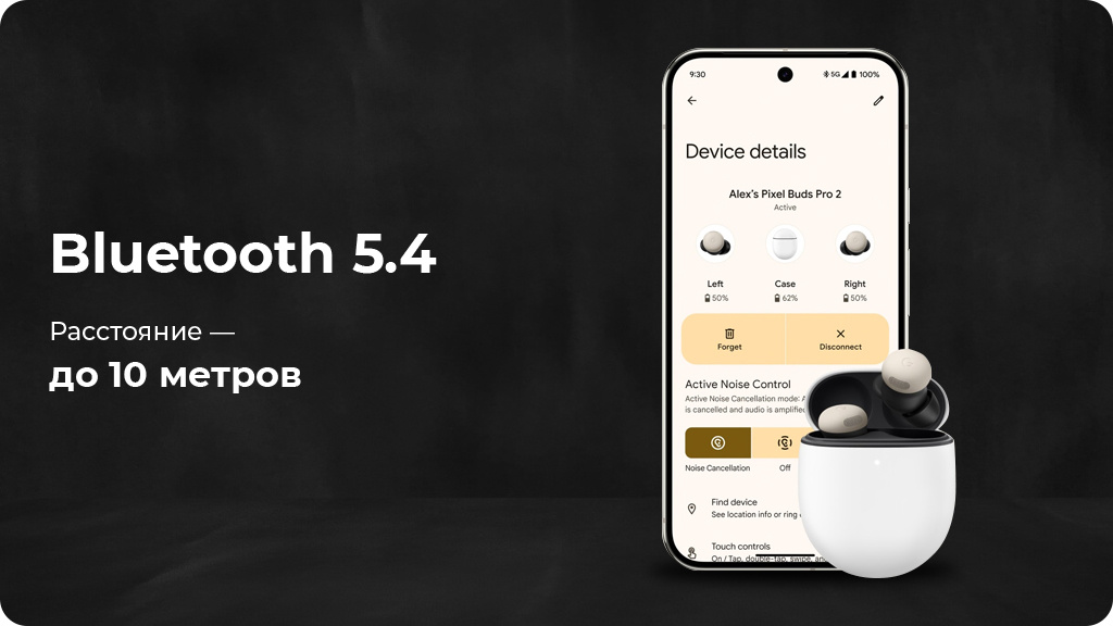 Беспроводные наушники Google Pixel Buds Pro 2, Peony (Розовый)
