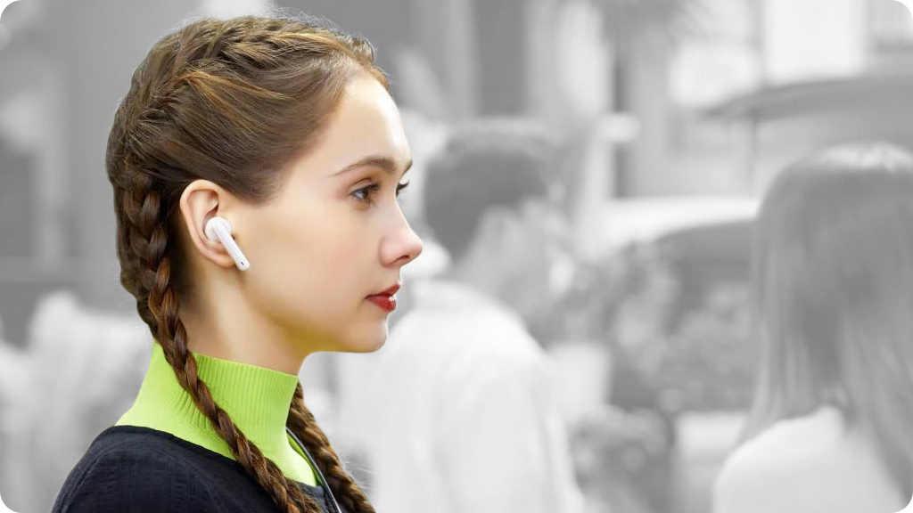 Беспроводные наушники Huawei FreeBuds 4i Белые